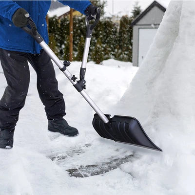 FrostGuard™ - Ergonomic Snow Shovel for Pain-Free Winter Cleanup