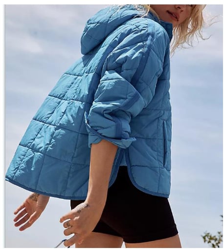 Quilted Lightweight Oversized Puffer Jacket