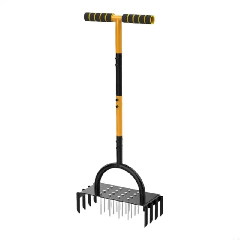 GreenPro™ - Manual Lawn Aerator with Carbon Steel Spikes for Healthy Garden