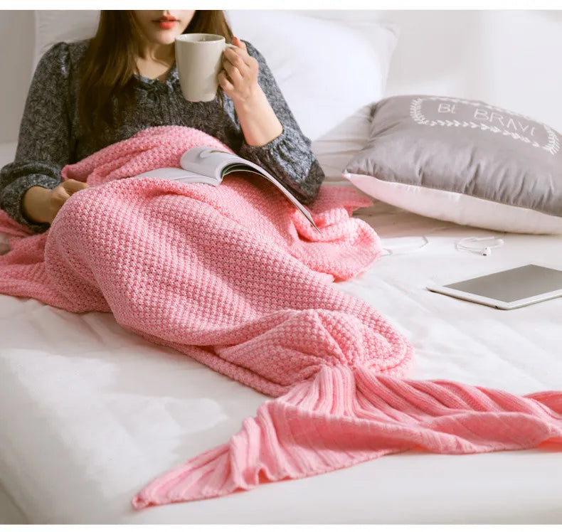 MermaidDream™ - Cozy Kids’ Mermaid Blanket