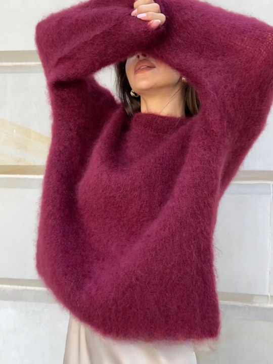 Cozy Soft Mohair Sweater