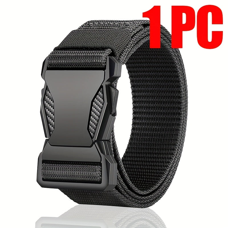Durable Unisex Tactical Nylon Belt for Outdoor and Everyday Wear