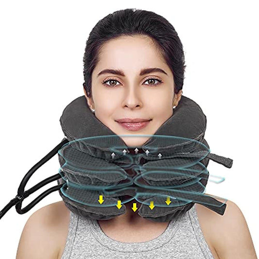 SpineEase™ - Inflatable Cervical Neck Traction Pillow