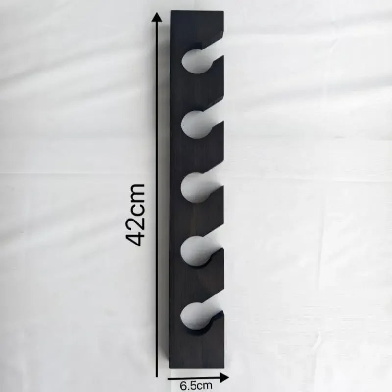 Wall-Mounted Cap Rack Organizer for Stylish Hat Storage