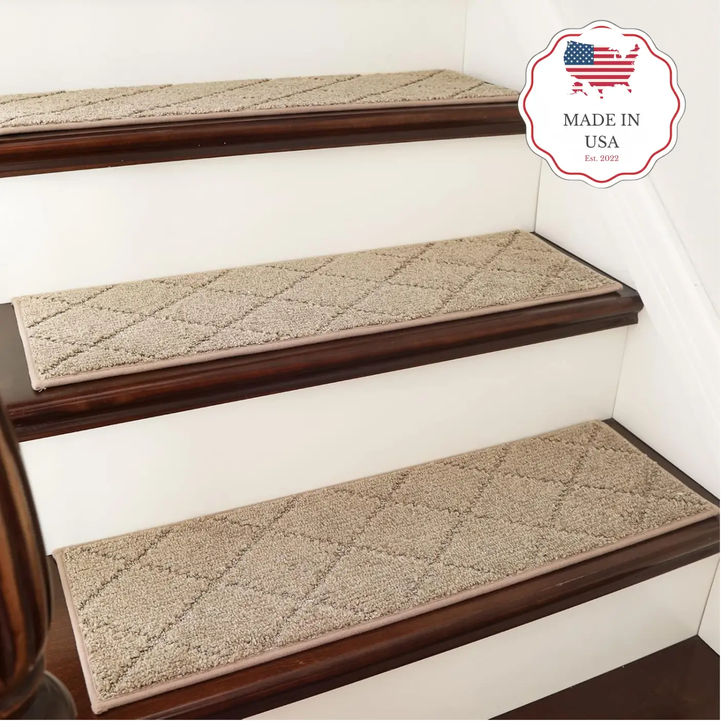 VeluxTread™ - Peel & Stick Stair Treads