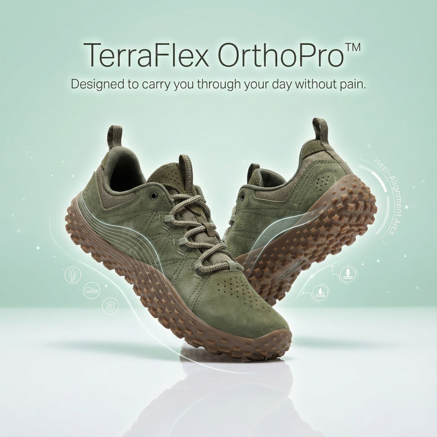 TerraFlex OrthoPro™ Orthopedic Walking Shoes