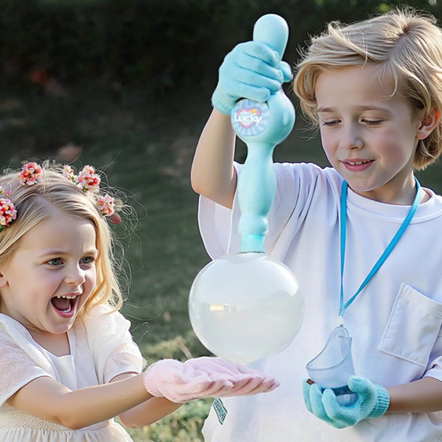 GlowPlay - Make Bubbles You Can Touch, Catch, and Enjoy