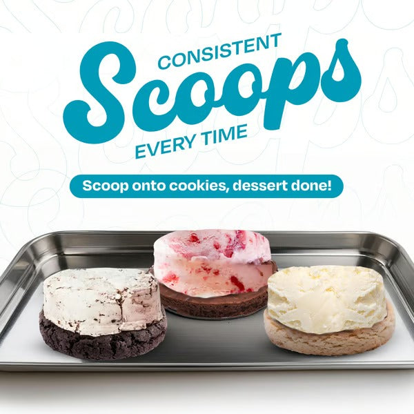 Effortless Frozen Treat Scoop and Release Tool