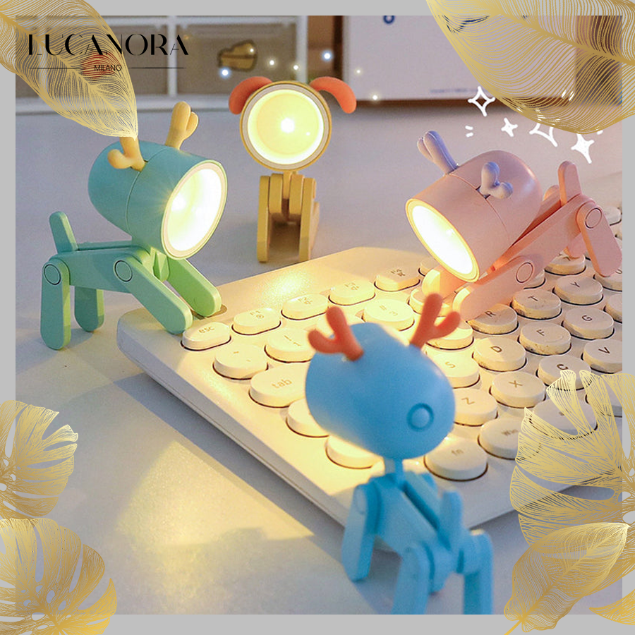 Whimsical Animal LED Night Lamps for Kids Bedroom Decor