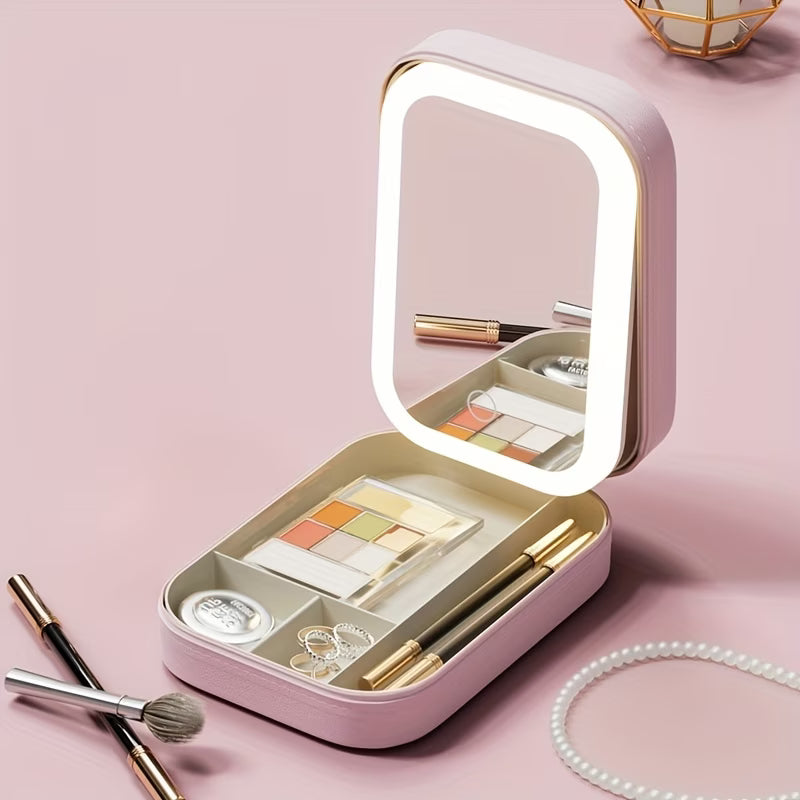 BelleBox™ Illuminated Makeup Case for Glam On-the-Go
