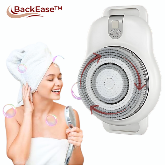 Electric Back Scrubber with Soft Brush Head for Deep Cleaning