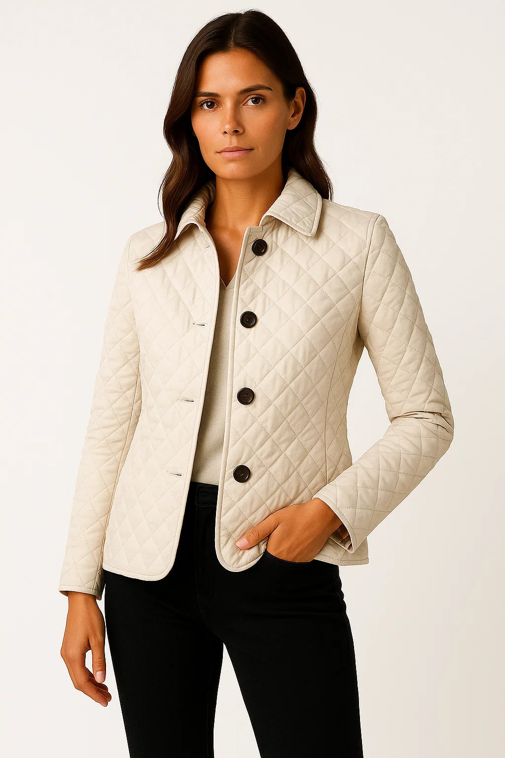 Chic Quilted Puffer Jacket for Effortless Warmth