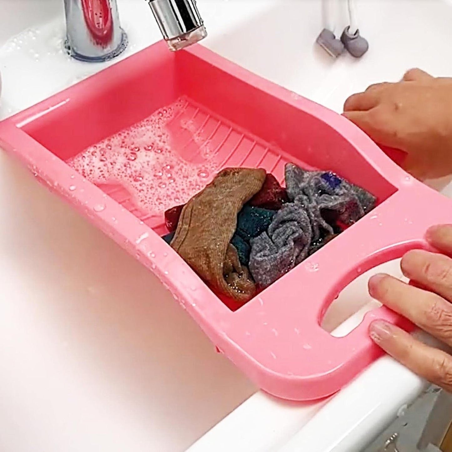 EcoWash™ - Compact Hand Washboard for Gentle Cleaning
