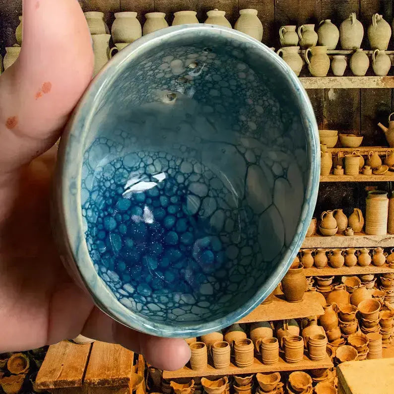 Handmade Ceramic Herb Stripper for Easy Kitchen Prep
