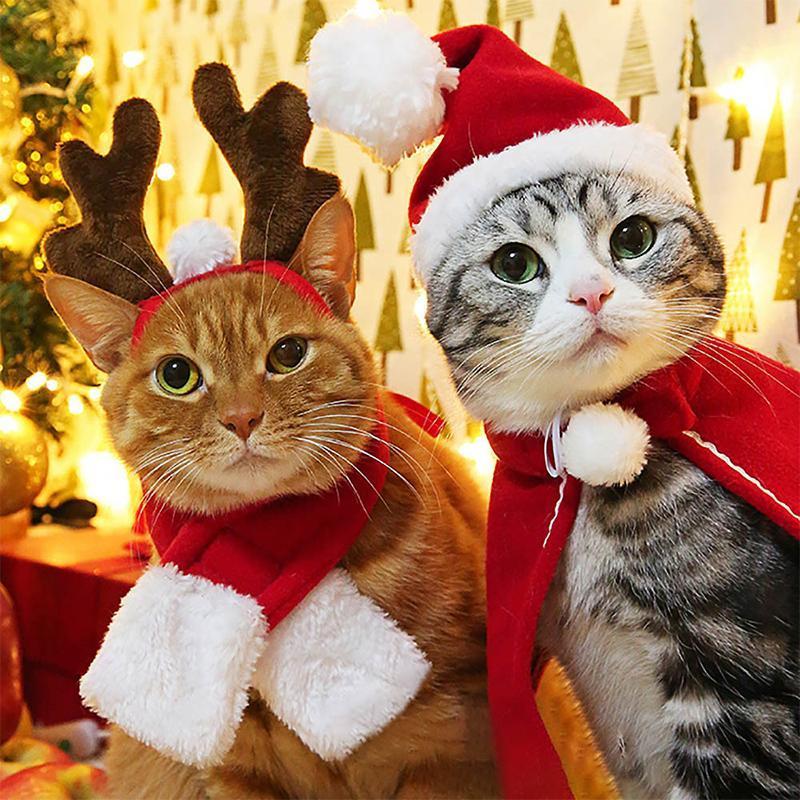 FestivaPaws™ - Cozy Holiday Pet Costumes for Festive Fun