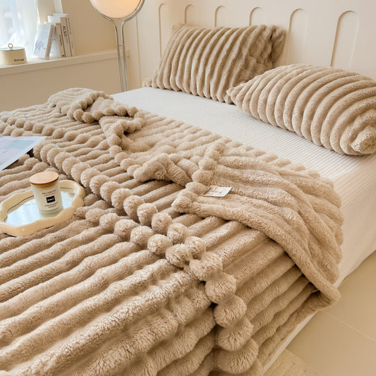 SnugDream™ - Cozy Fitted Sheet Plush Blanket for Ultimate Comfort