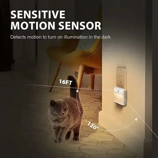 Lunarisense™ - Motion & Twilight Sensor LED Night Light