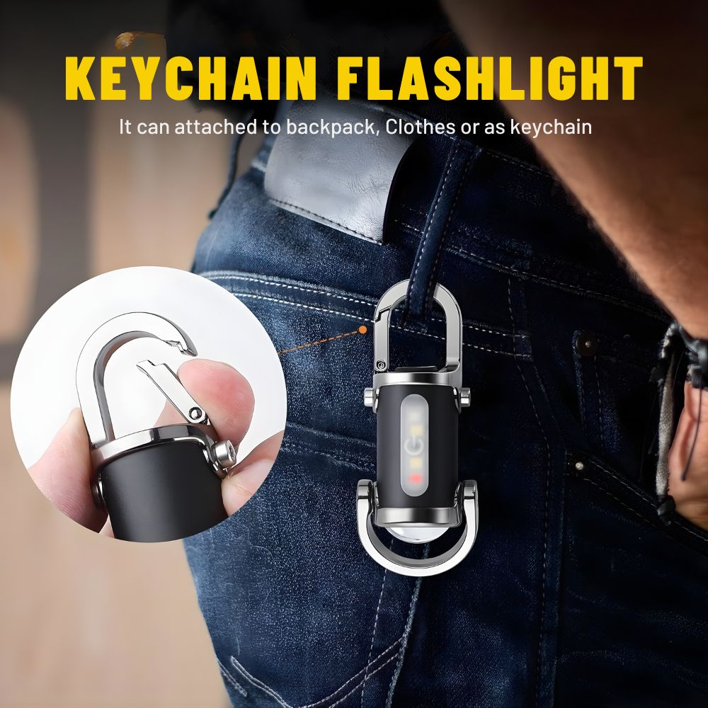 LumaKey - Instant Bright Light Anywhere on Your Keychain