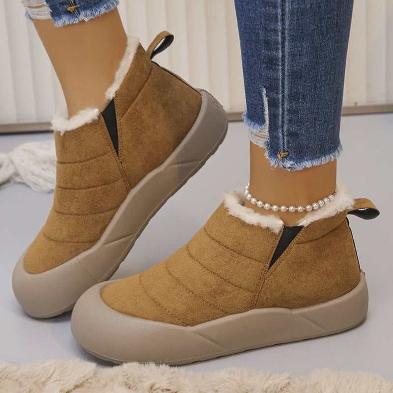 WinterWarm™ - Waterproof Plush Lined Boots for Cozy Comfort