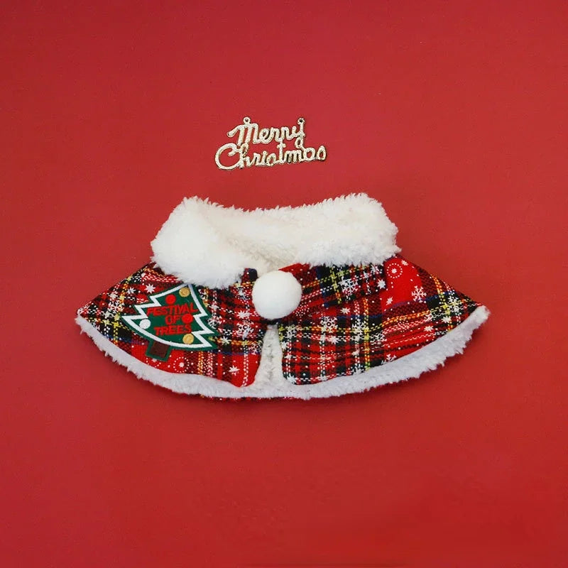 PawJoy™ - Cozy Cat & Dog Christmas Winter Scarf