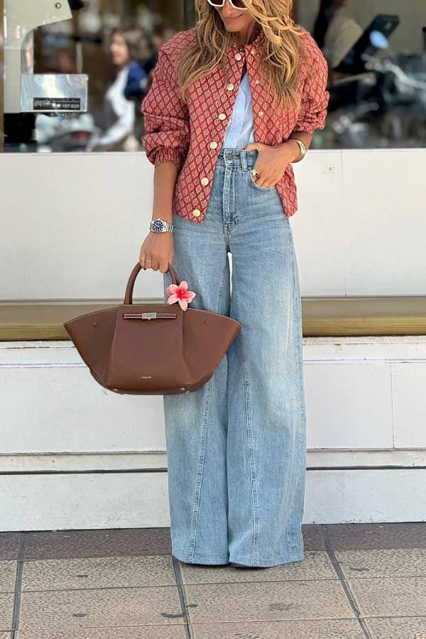 Trendy Printed Lightweight Jacket for Everyday Style