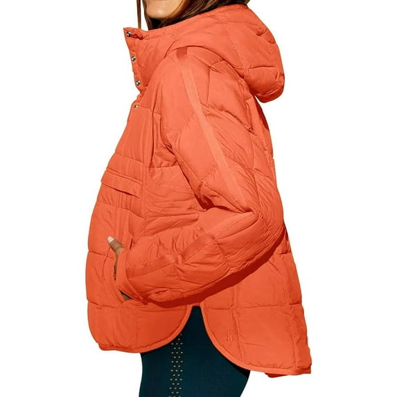 Quilted Lightweight Oversized Puffer Jacket