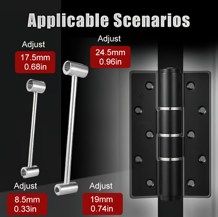 AlignLock™ - Adjustable Hinge Gap Locking System