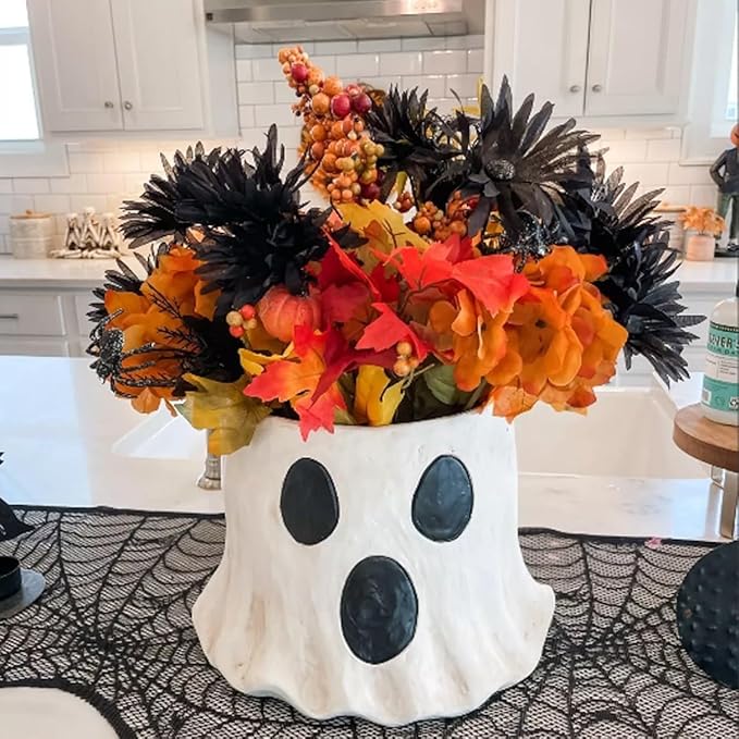 Spooky Halloween Ghost Bucket Decor