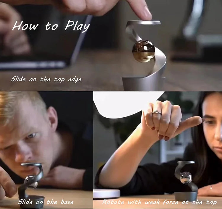 Kinetic Desk Toy for Stress Relief and Focus