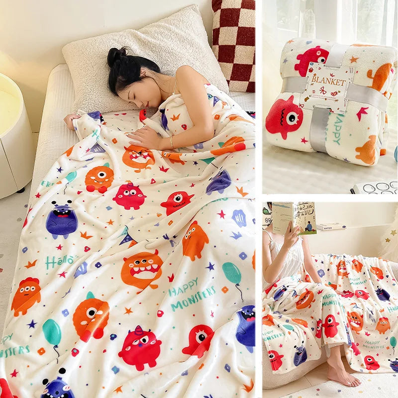 Nordvelle™ - Soft Flannel Christmas Throw Blanket, Cozy & Warm