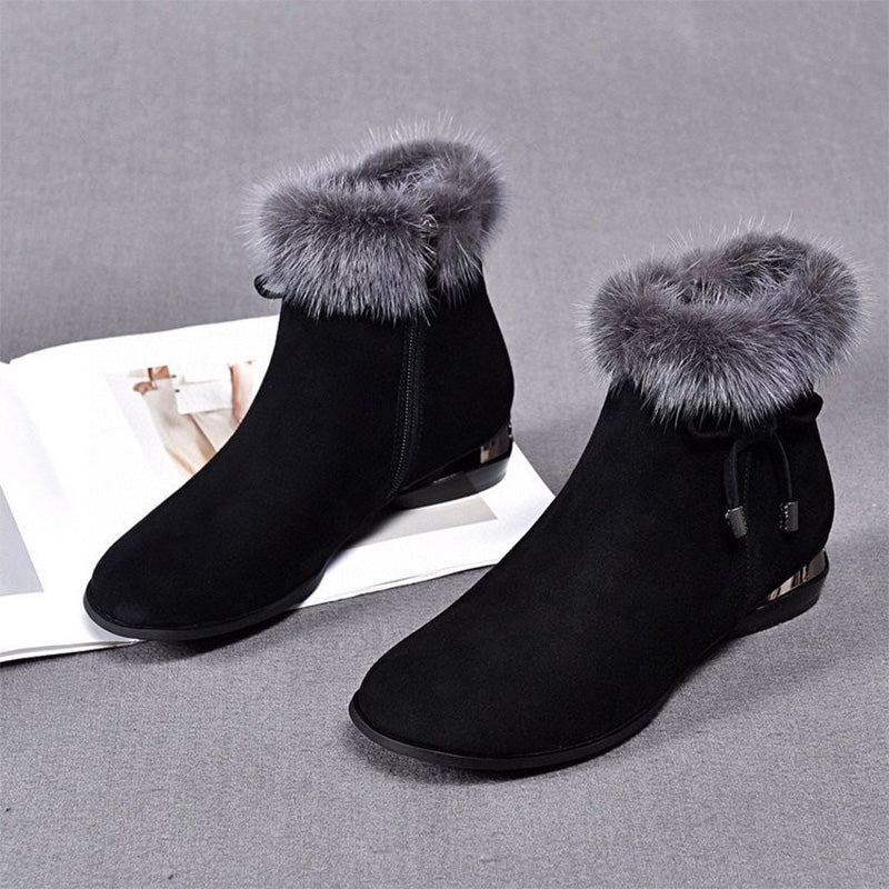 Chic Warm Non-Slip Ankle Boots for Women