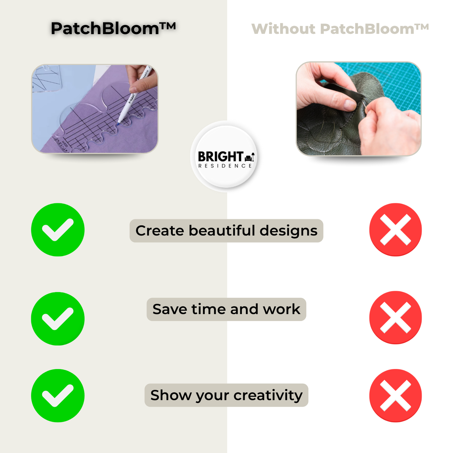 PatchBloom™ - Creative DIY Patchwork Craft Kit