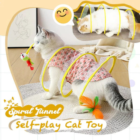Interactive Cat Tunnel Toy for Playful Hunting and Exercise