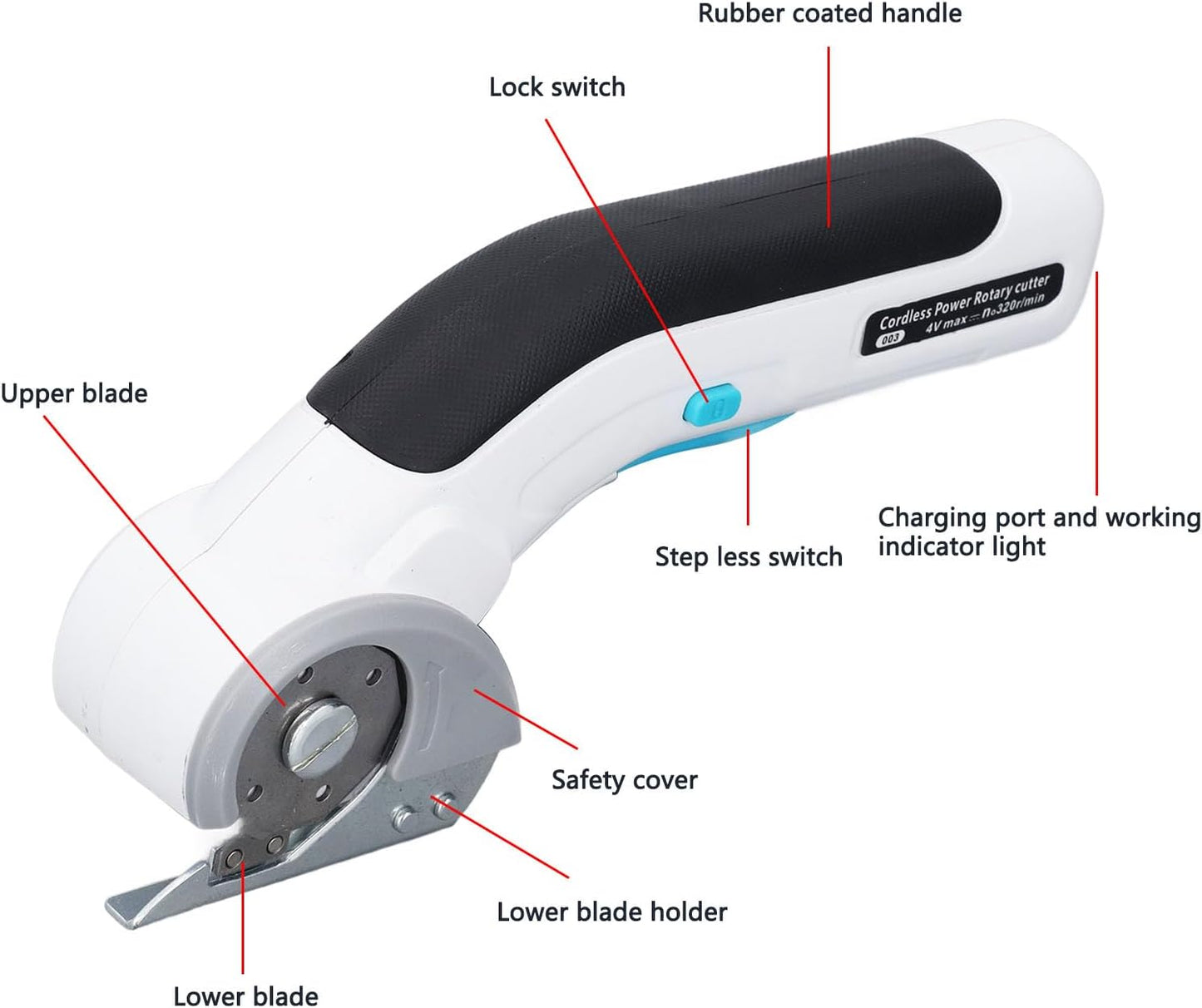 SliceEase™ - Cordless Electric Scissors for Effortless Cutting