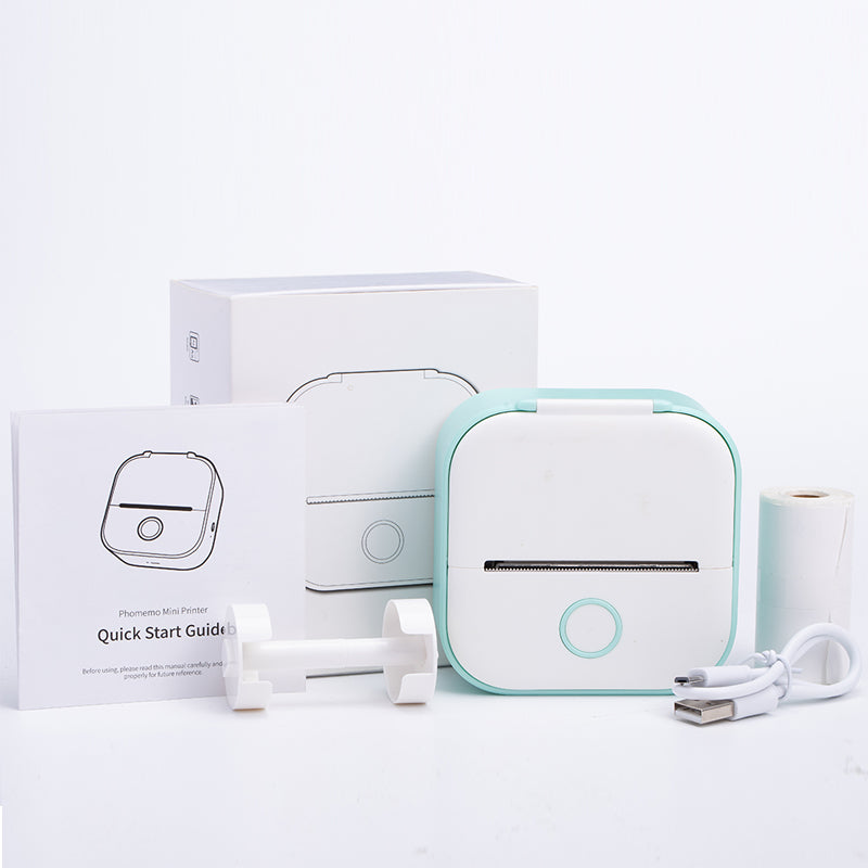 Portable Wireless Mini Photo Printer with Free Paper