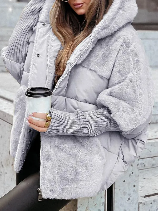 Casual Lined Hooded Jacket for Women