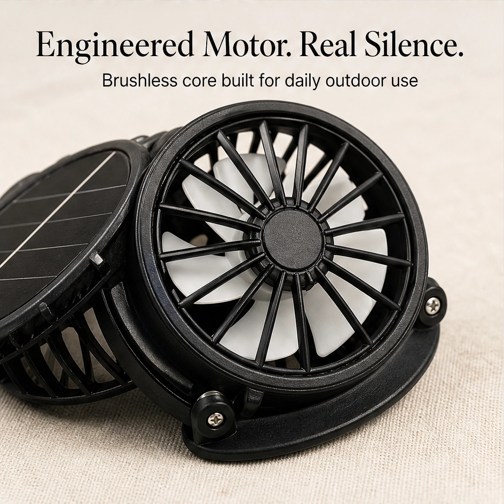 BreezeGuard - Stay Cool and Protected Hands-Free in the Sun