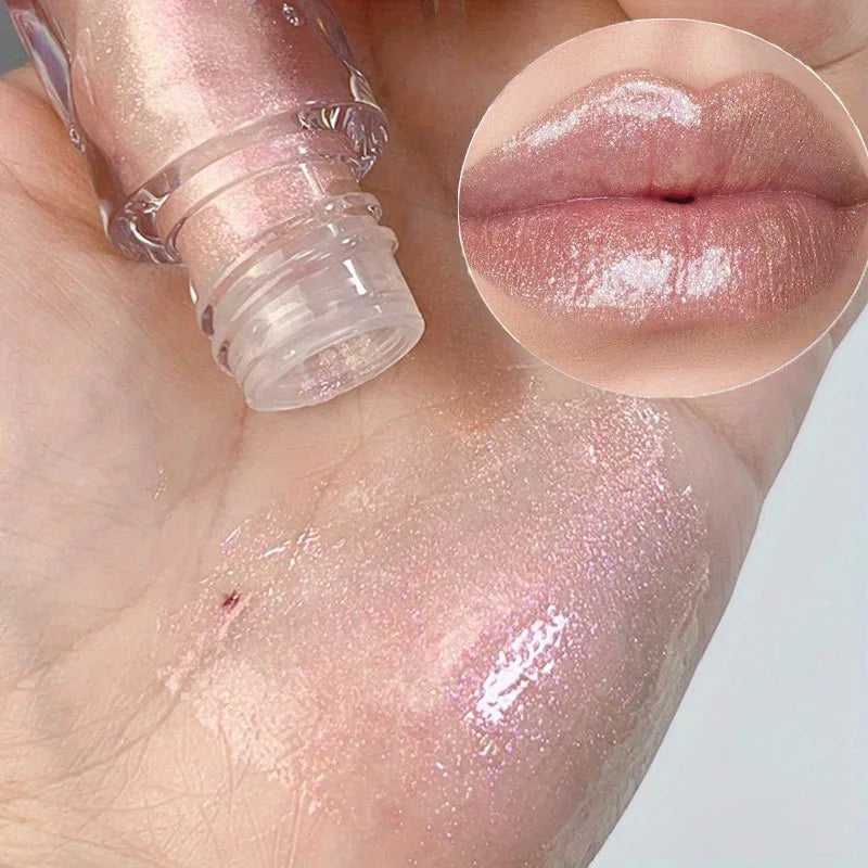 Sheer Shimmer Lip Gloss for Radiant Glow