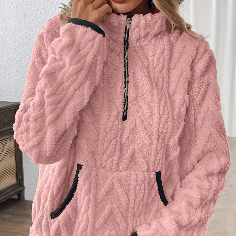 Cozy Half-Zip Sweatshirt