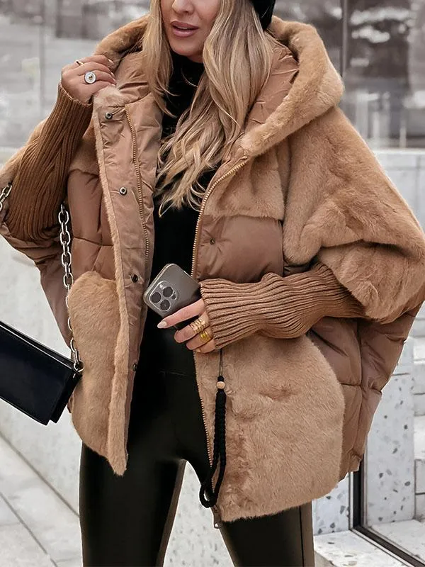 Casual Lined Hooded Jacket for Women