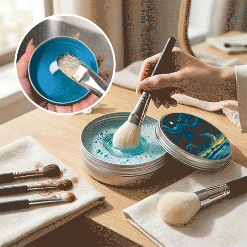 GleamPro - Clean Makeup Brushes Deeply in Seconds
