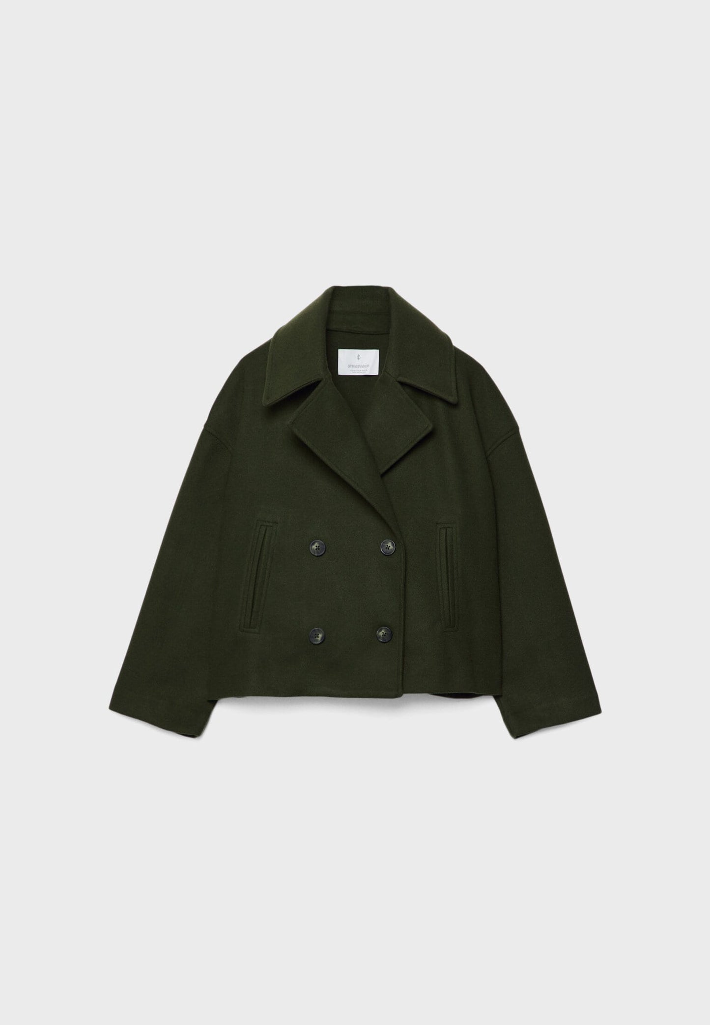 Chic Double-Breasted Short Jacket
