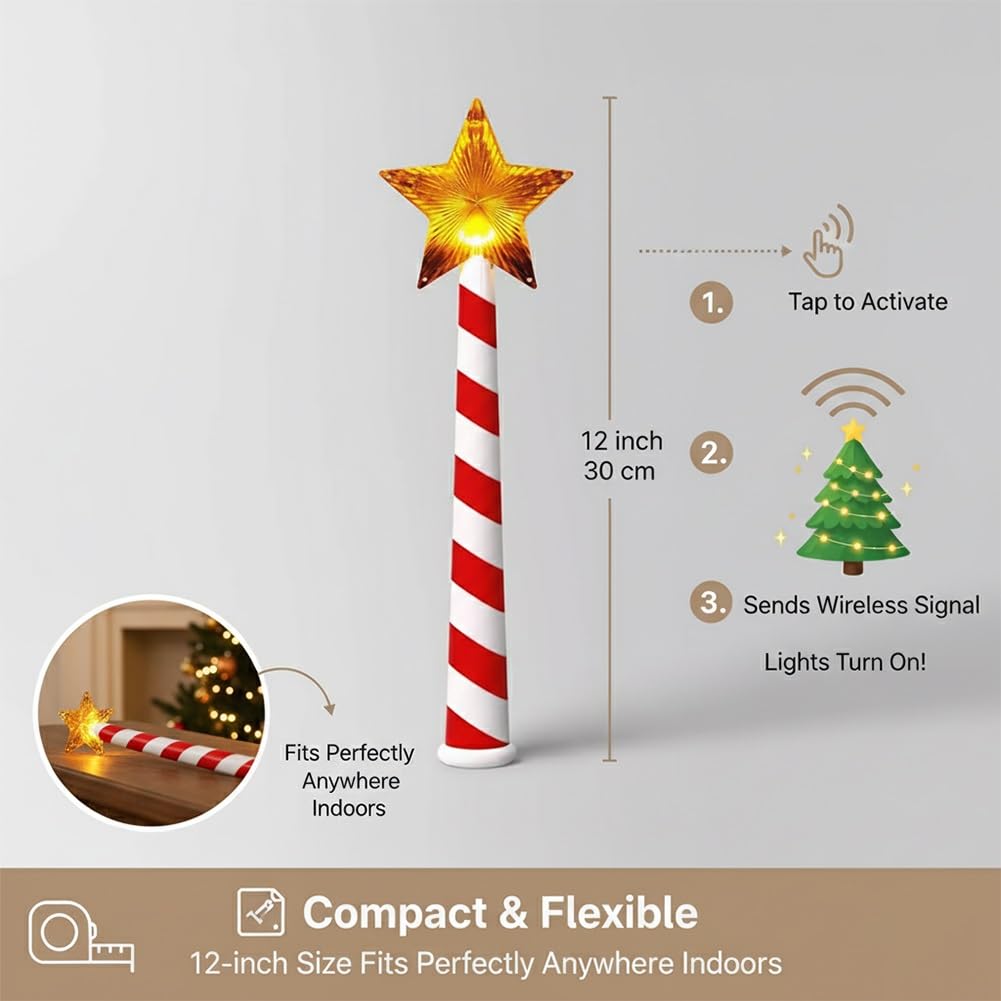 GlowWave™ - Wireless Magic Wand Christmas Light Controller