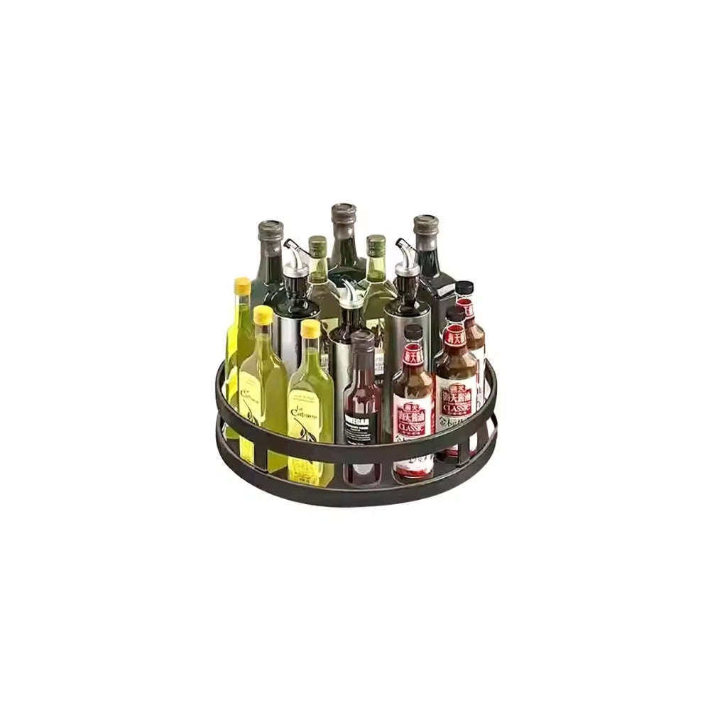 SpiceFlow™ - 360° Rotating Kitchen Spice Rack Organizer