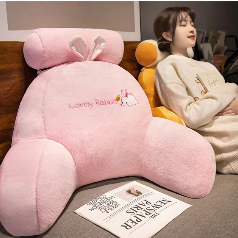 SupportHugger™ - Contoured Lumbar Pillow for Sofa & Bed Comfort