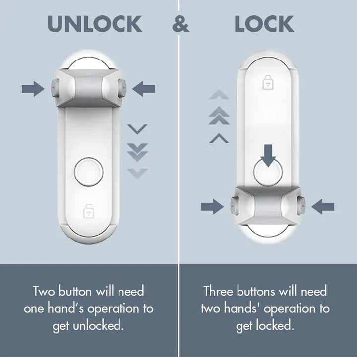 GuardLatch™ - Child-Safe Door Protector for Home Safety