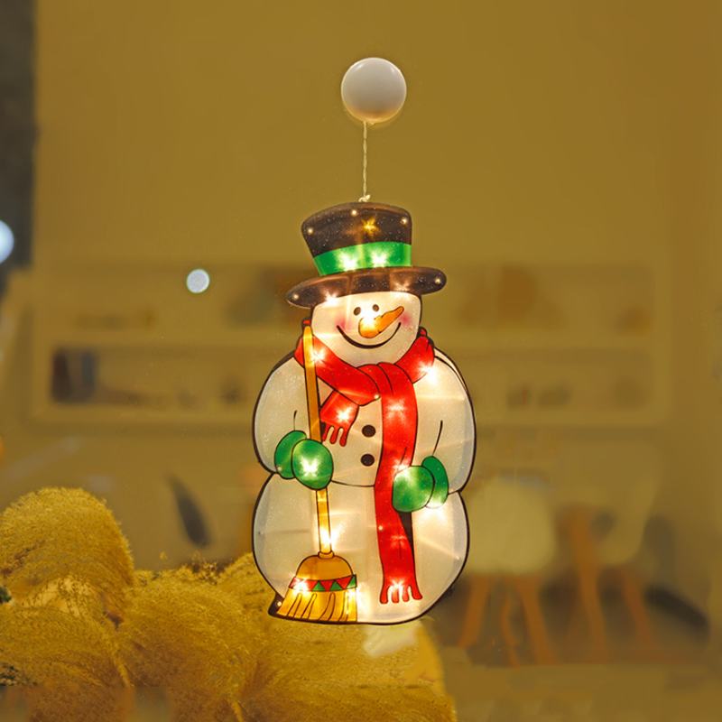 1+1 FREE | Festive Christmas Window Hanging Lights for Holiday Decor