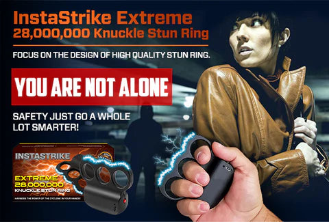 GuardRing™ - Stylish Personal Safety Stun Ring for Protection
