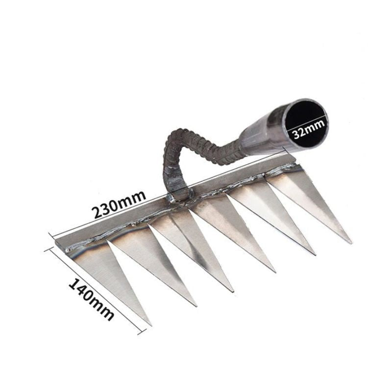 IronRake™ - Heavy-Duty Garden Weeding Rake