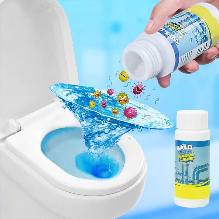 DrainFlow™ - Fast-Acting Drain Cleaning Powder